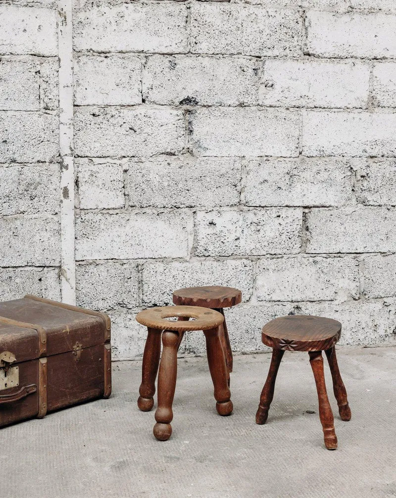 Regis, le tabouret en bois N°595