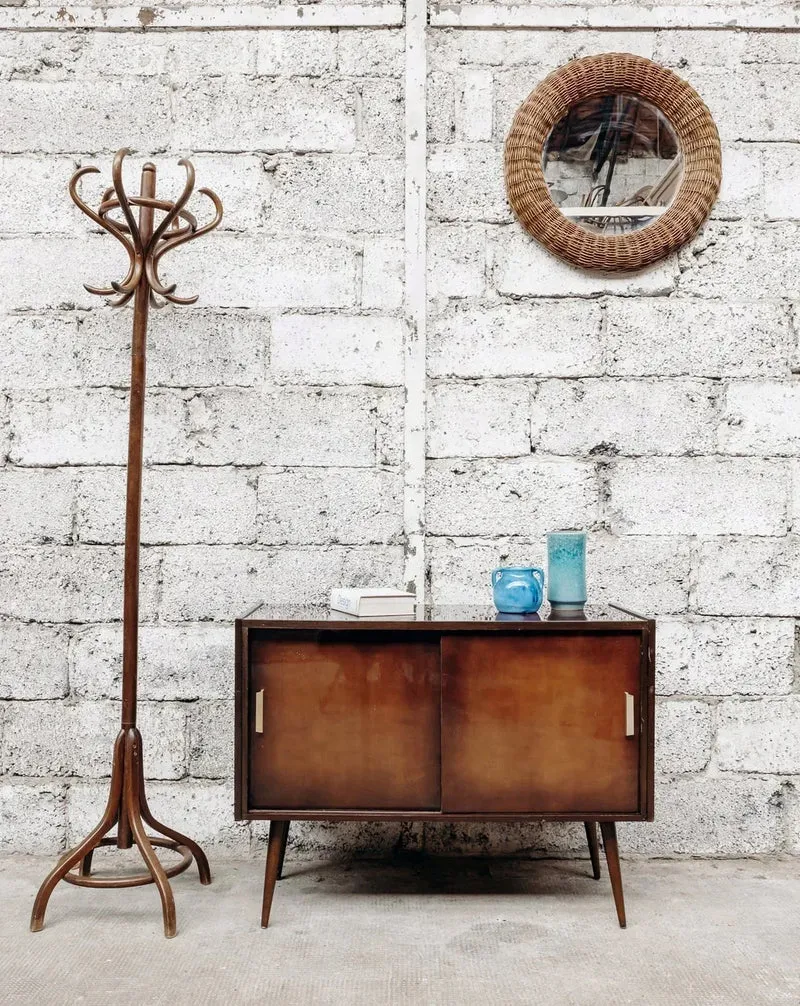 Georges, le miroir en osier N°653