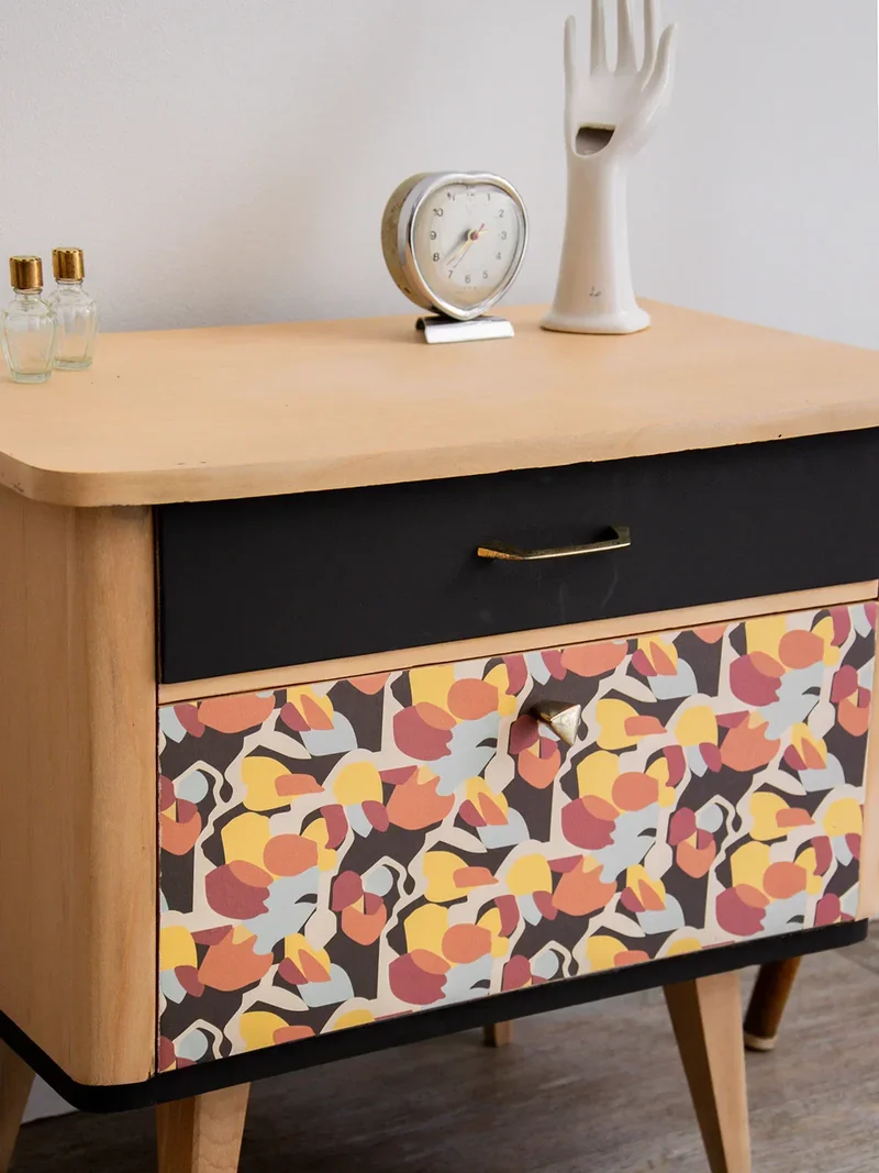 Maïa, la table de chevet en bois N°116