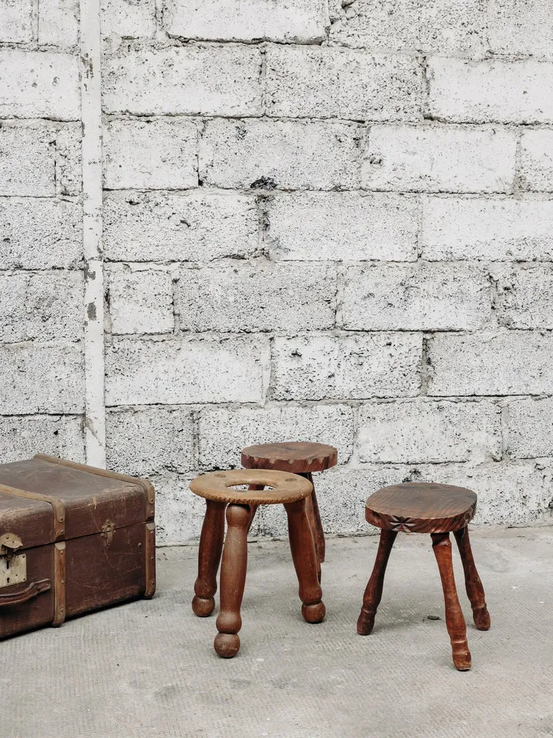 Regis, le tabouret en bois N°596