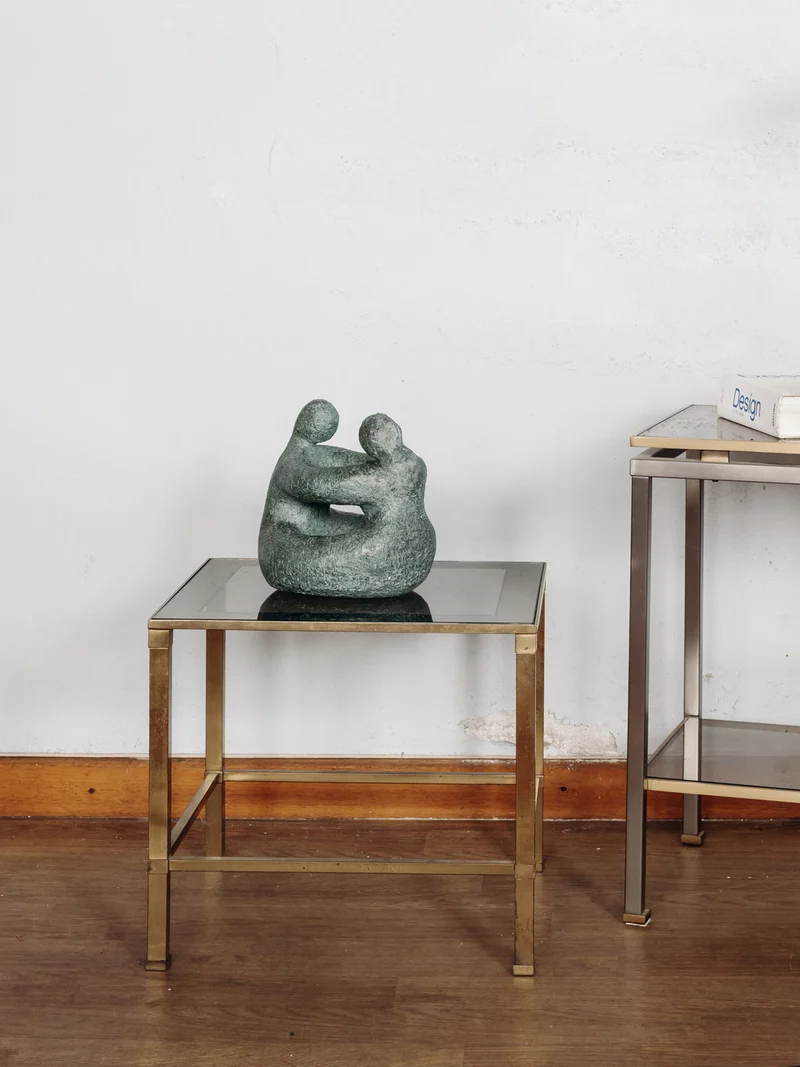 Hanna, la table d'appoint en verre N°252