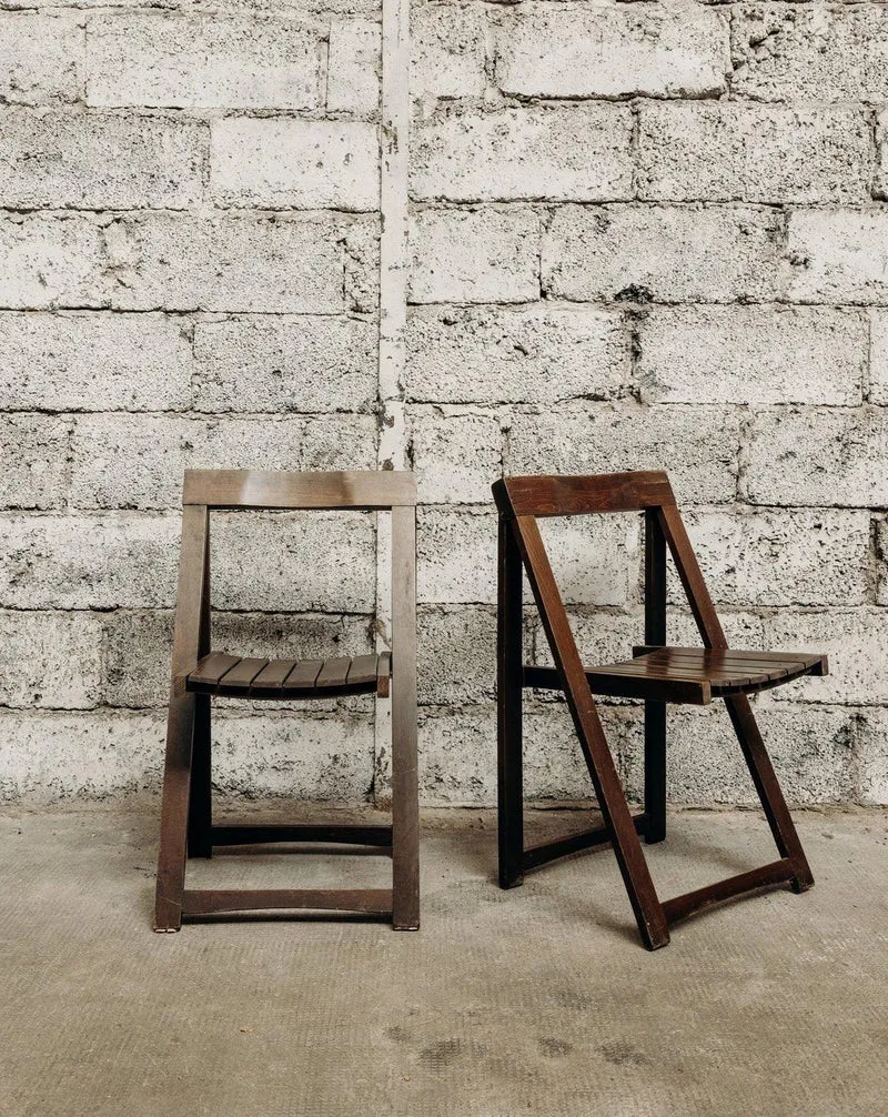 Claude, la paire de chaises pliantes N°873
