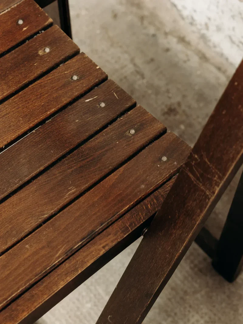 Claude, la paire de chaises pliantes N°873