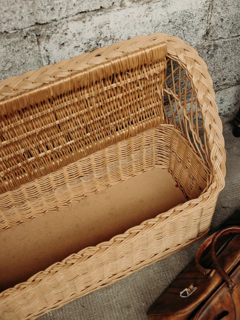 Antoine, le banc en osier N°252