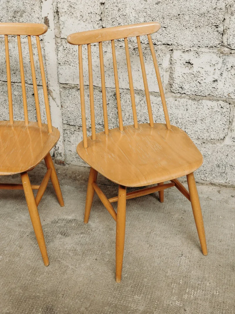 Alma, la chaise Fanett en bois N°263