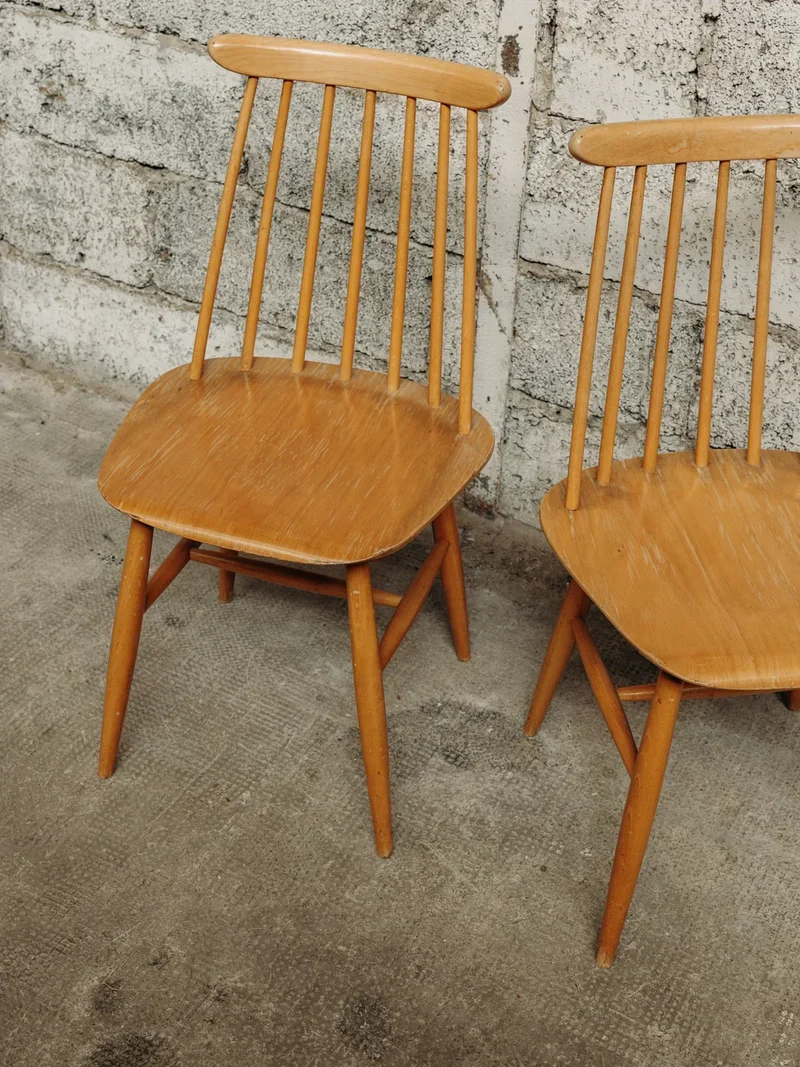 Alma, la chaise Fanett en bois N°263