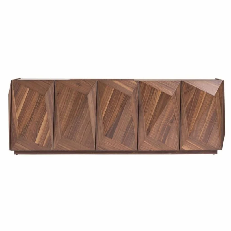 Casa Padrino Luxus Sideboard mit 5 Türen Braun 237 cm - Luxus Möbel