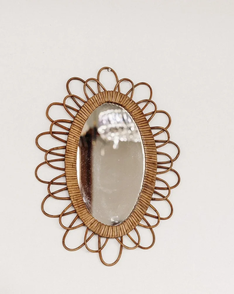 Georges, le miroir en rotin N°656