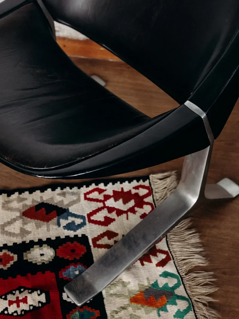 Jakob, le fauteuil en cuir Hesterberg N°219