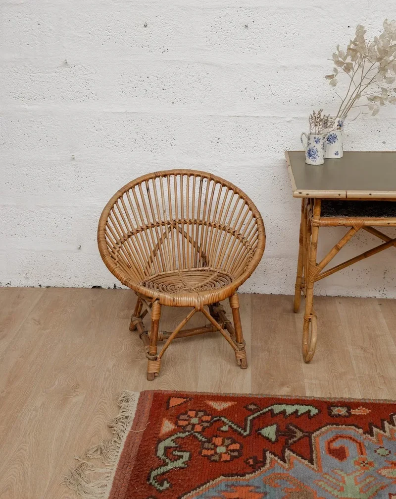 Marcus, le fauteuil pour enfant en rotin N°13