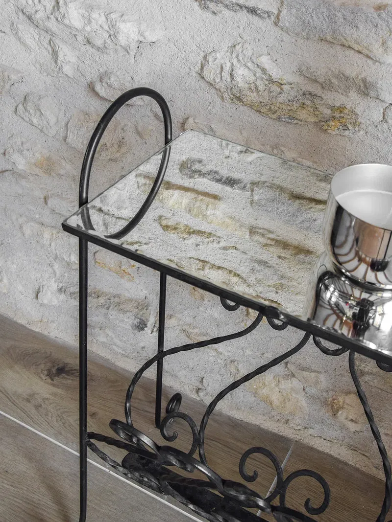 Francine, la table d'appoint en métal N°187