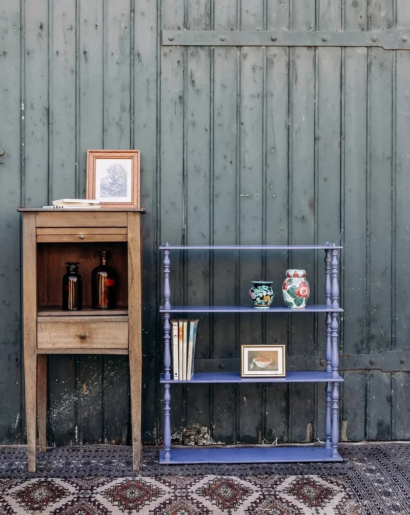 Gaëlle, l'étagère en bois violet N°38