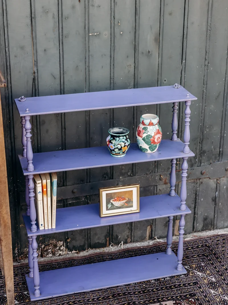 Gaëlle, l'étagère en bois violet N°38