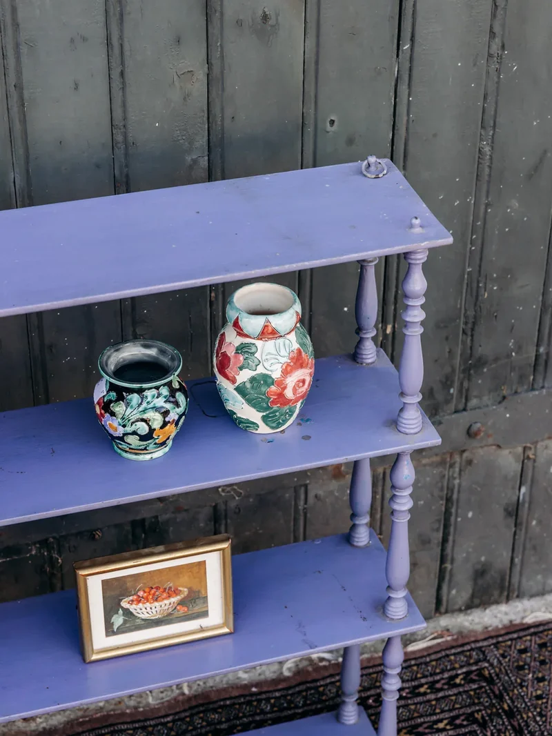 Gaëlle, l'étagère en bois violet N°38