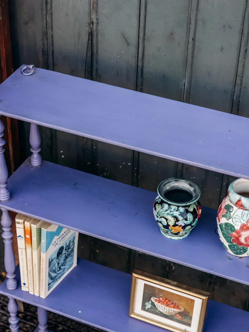 Gaëlle, l'étagère en bois violet N°38