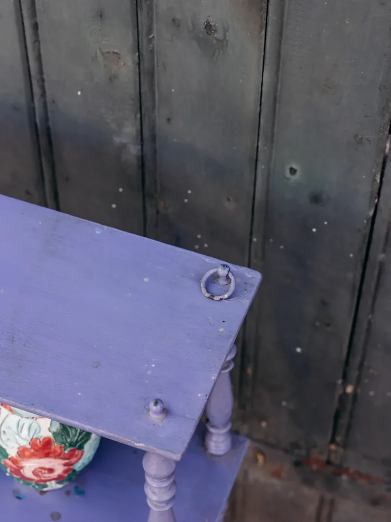 Gaëlle, l'étagère en bois violet N°38