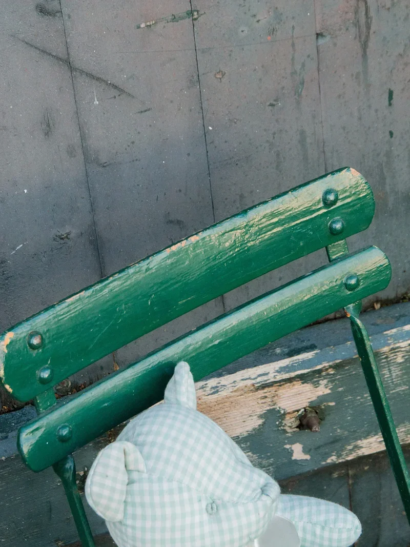 Ernestine, la chaise verte pour enfant N°59