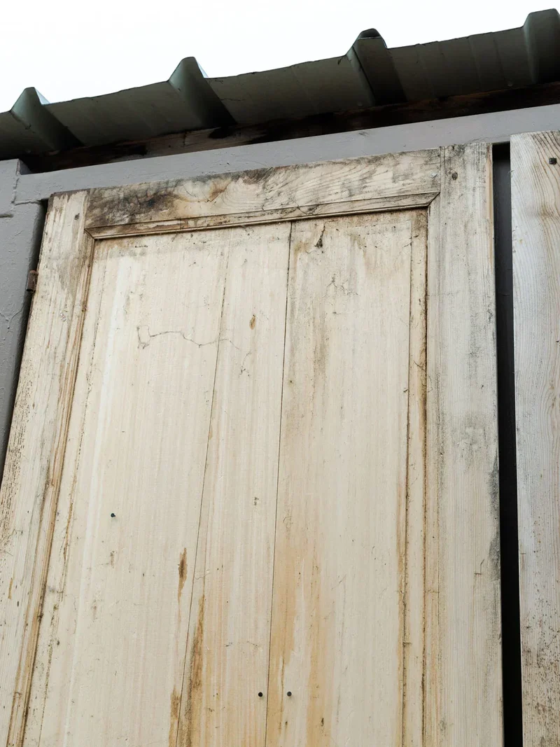 Félix, la grande porte en bois N°6