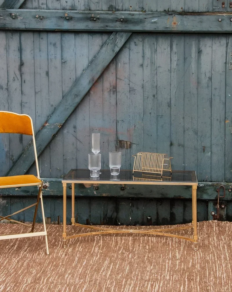 Donna, la table basse en verre N°147