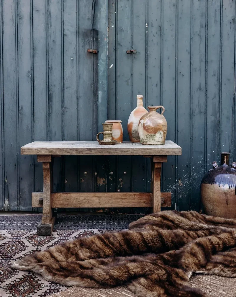Léonie, la table basse en bois N°119
