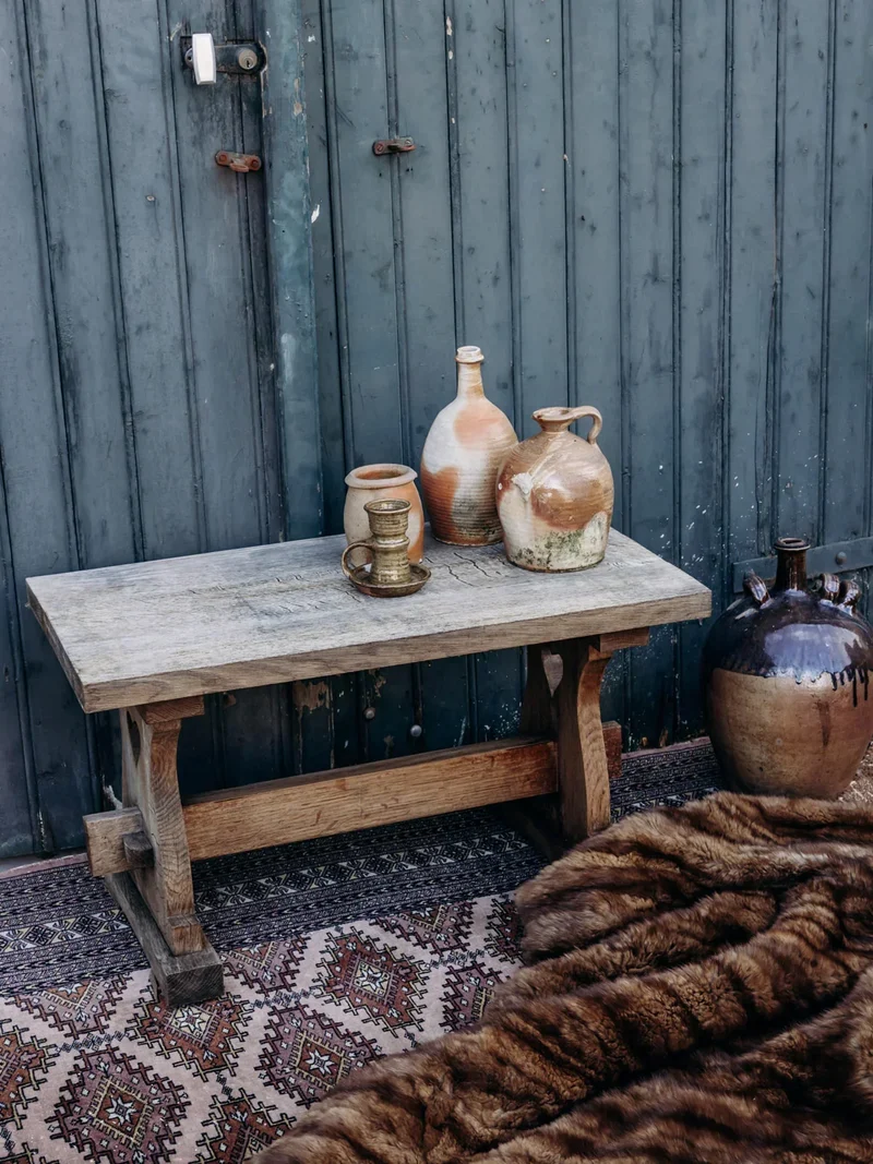 Léonie, la table basse en bois N°119