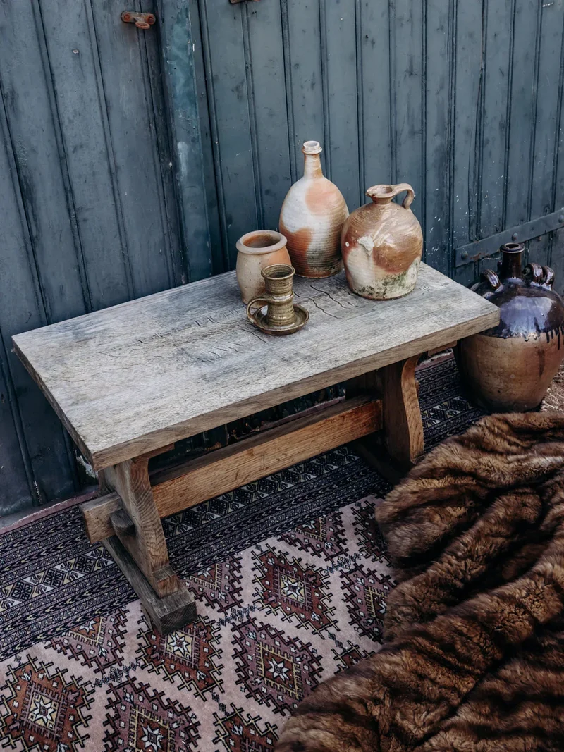 Léonie, la table basse en bois N°119
