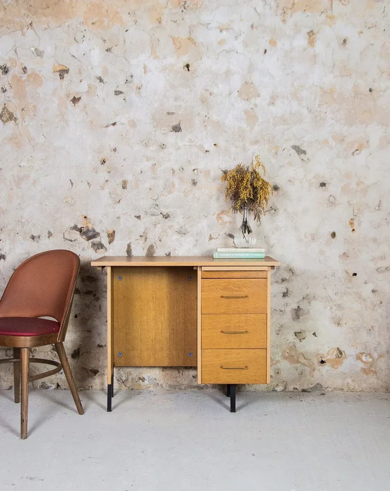 Yvan, le bureau en bois N°66