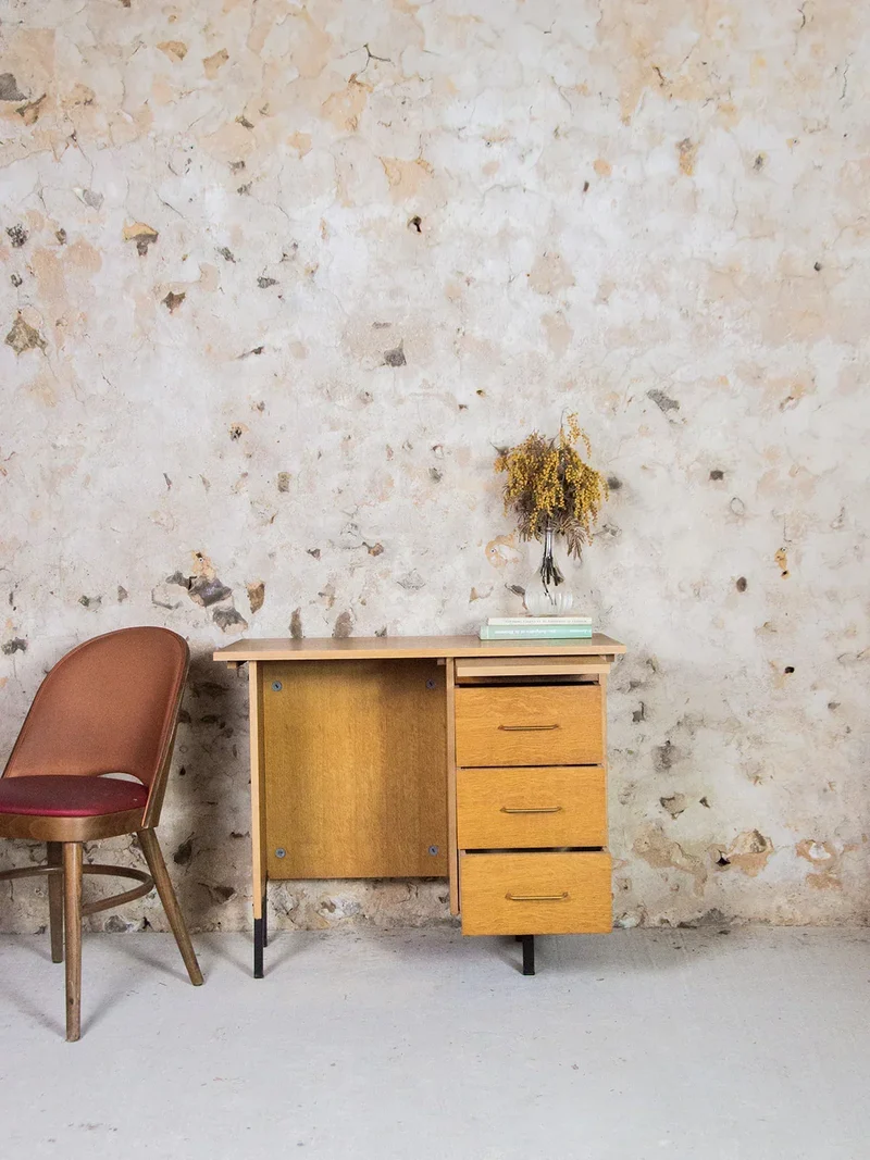 Yvan, le bureau en bois N°66