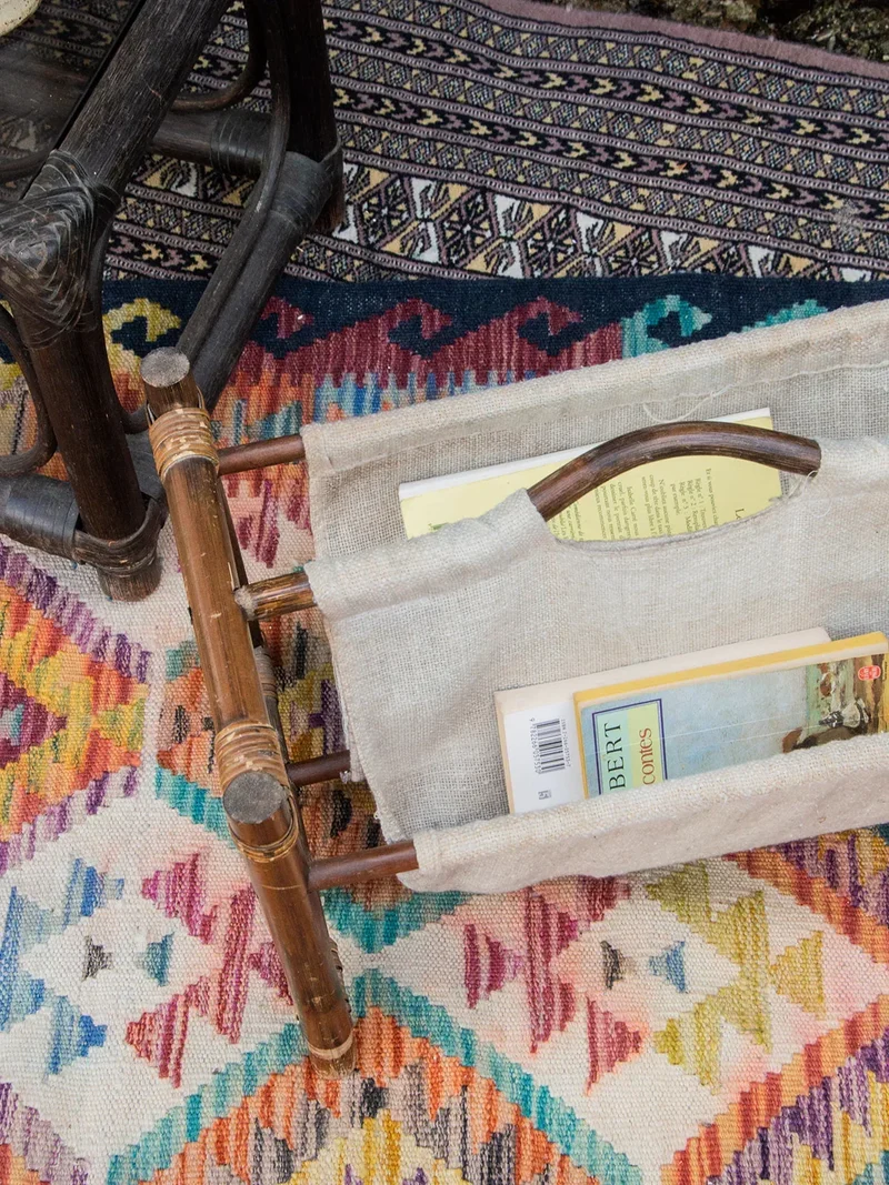 Désiré, le porte-revues en tissu N°88