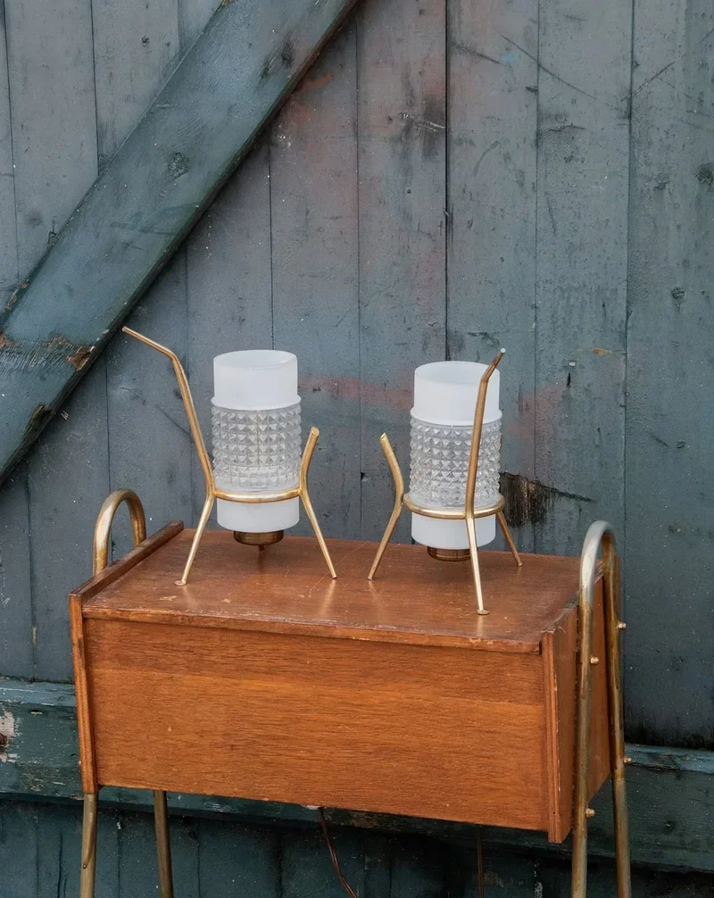Suzanne, la paire de lampes à poser N°15