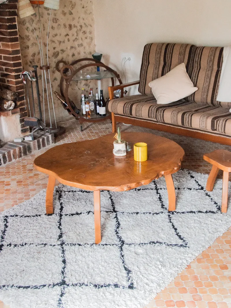 Léonie, la table basse brutaliste N°361