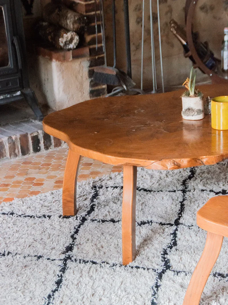 Léonie, la table basse brutaliste N°361
