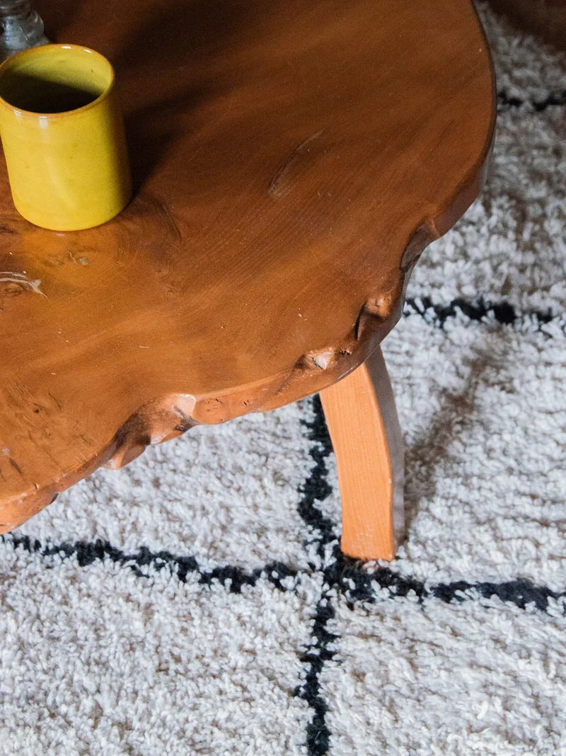 Léonie, la table basse brutaliste N°361