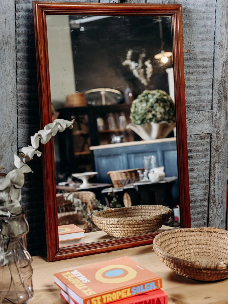 Georges, le miroir en bois N°217