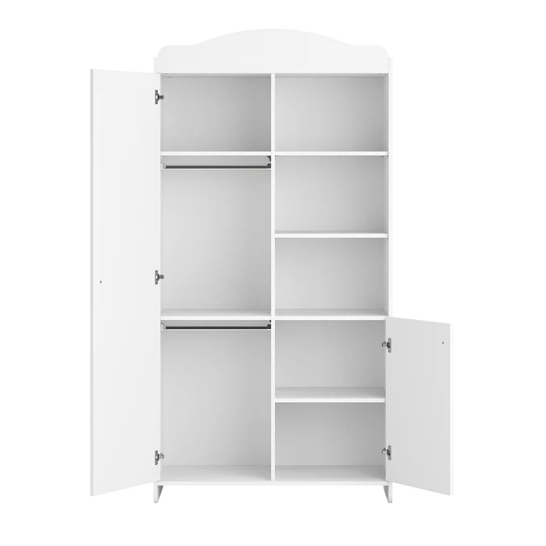 Armoire 2 portes Vox Megeve Blanc