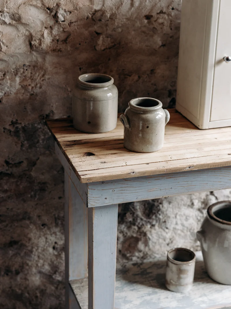 Francine, la table d'appoint en bois N°171