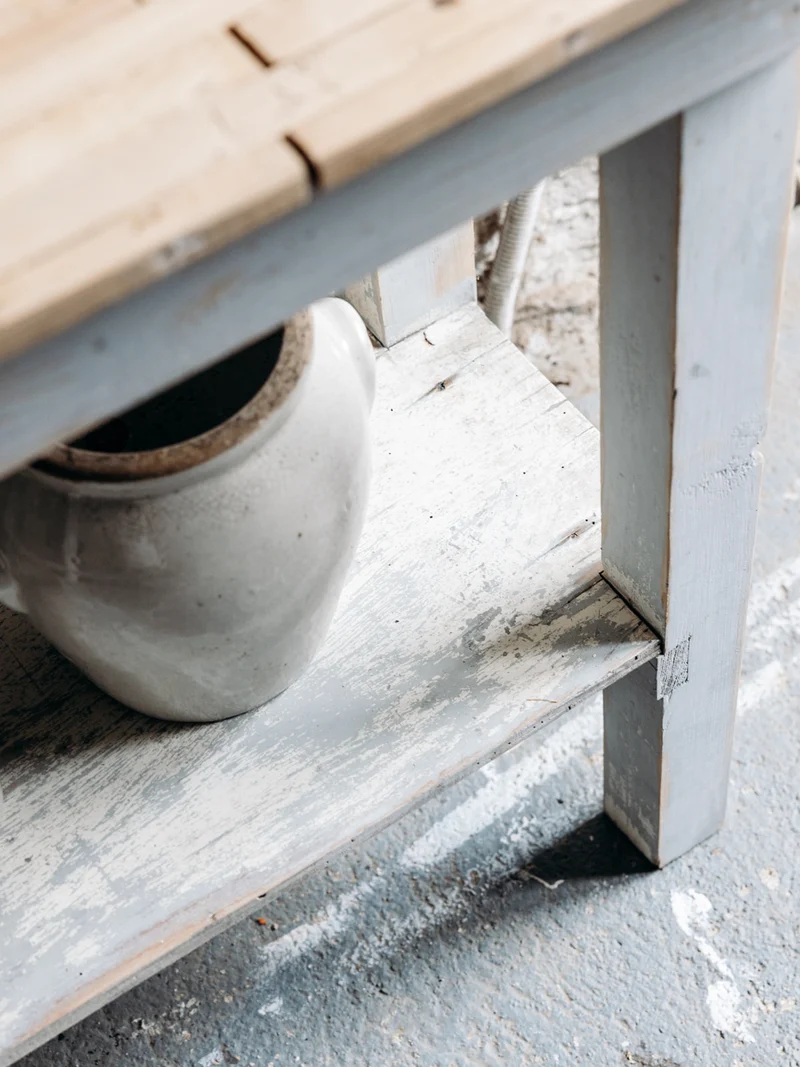 Francine, la table d'appoint en bois N°171