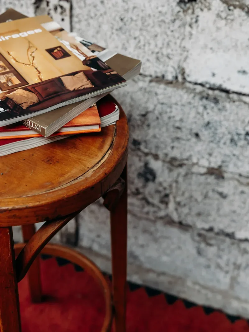 Gaston, le tabouret de bar en bois N°10