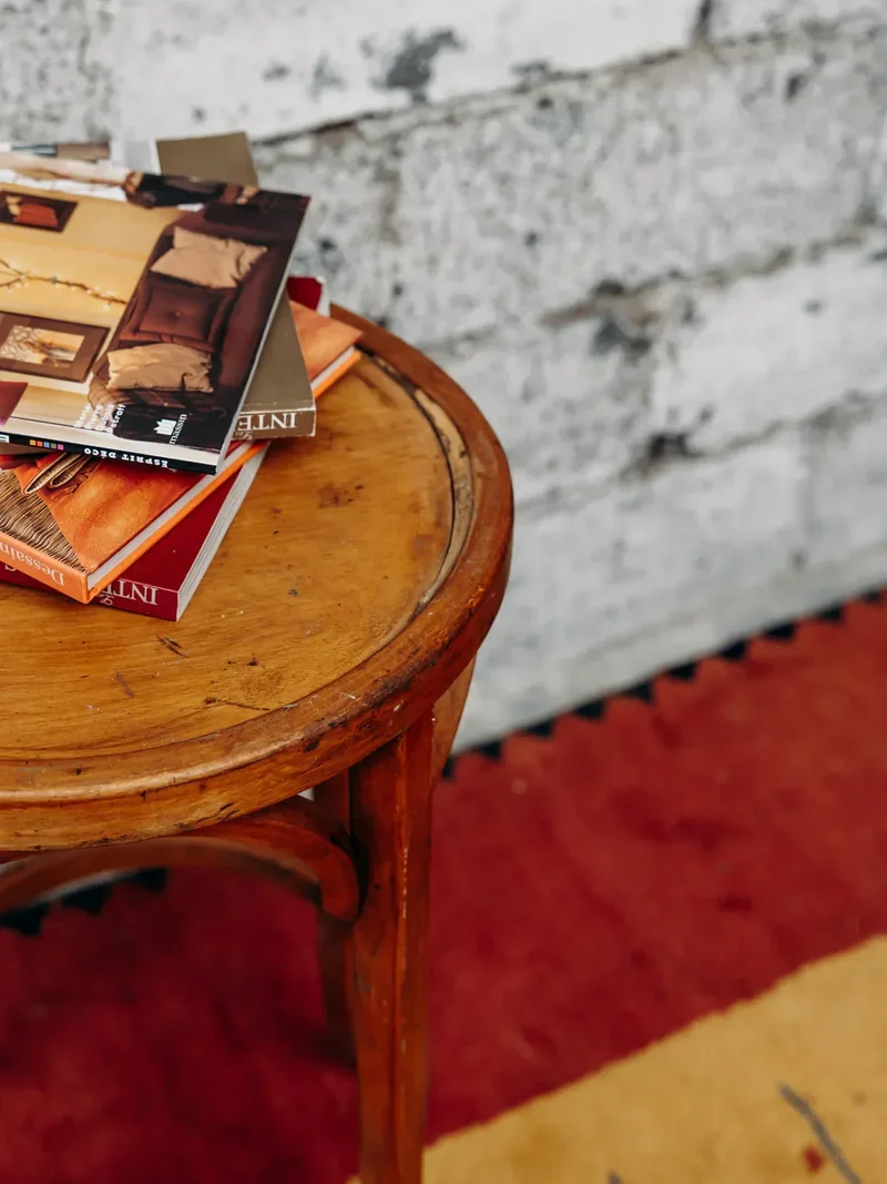 Gaston, le tabouret de bar en bois N°10
