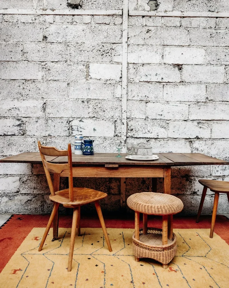 Hanna, la table d'appoint en rotin N°535