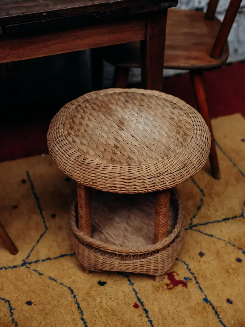 Hanna, la table d'appoint en rotin N°535