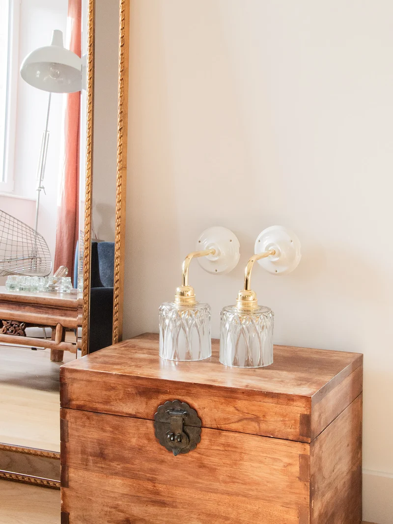 Suzette, la paire d'appliques N°46