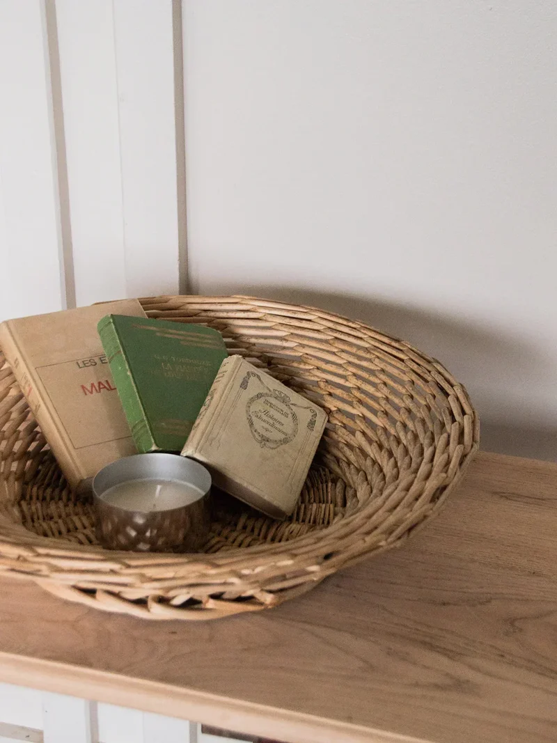 Ambroise, le panier en osier N°120