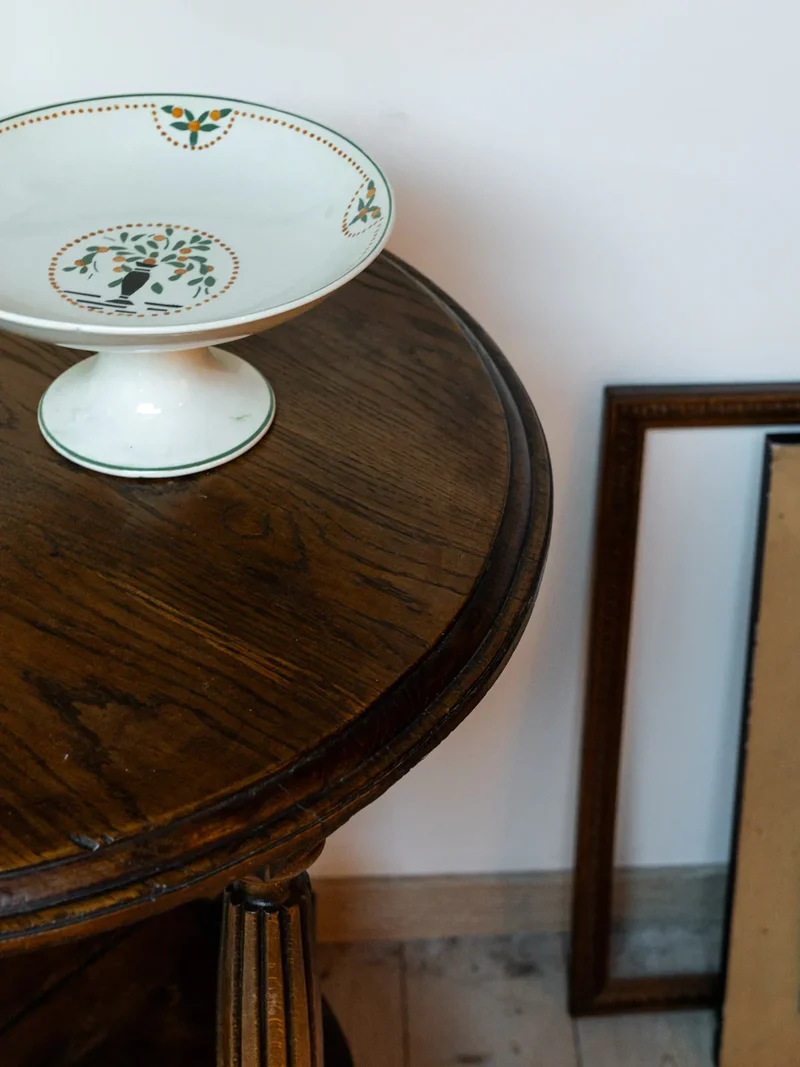 Francine, la table d'appoint en bois N°161