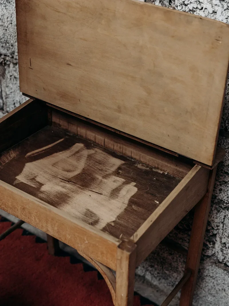 Edouard, le bureau d'écolier en bois N°305