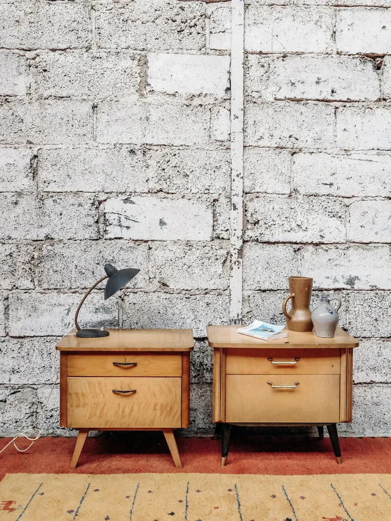 Maïa, la table de chevet en bois N°58