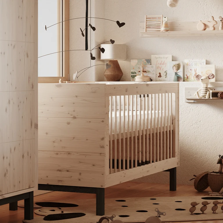 Etagère murale Pinio Country Bois blanchi