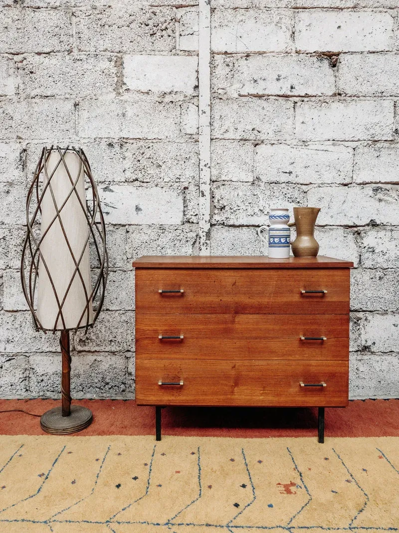 Julien, le lampadaire en rotin N°119