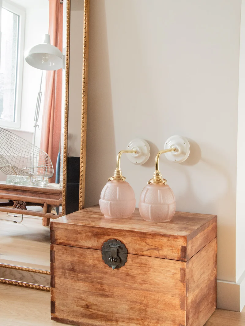 Suzette, la paire d'appliques N°14