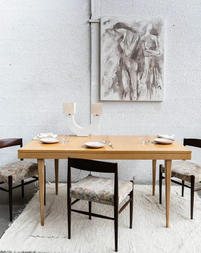 Karla, la table à manger en bois N°26